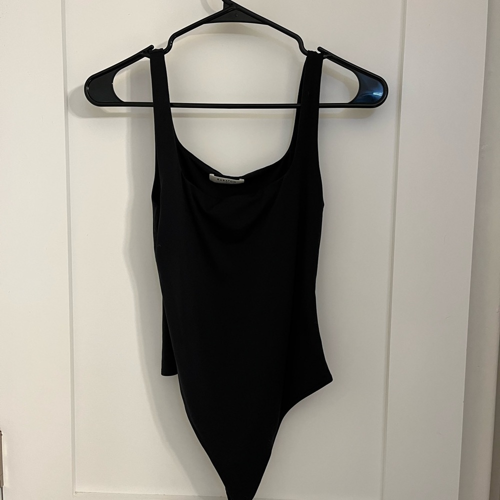 Babaton Black Bodysuit